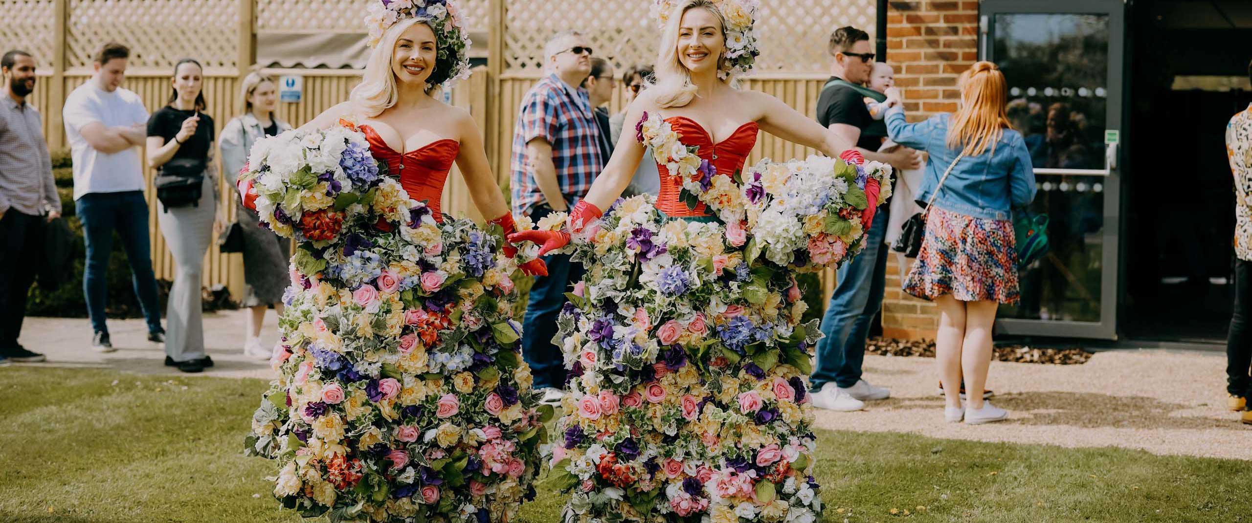 Living Flower Girls