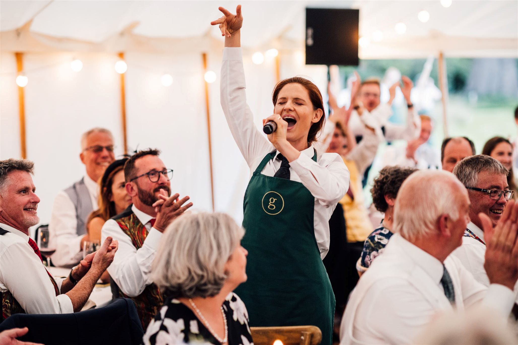 singing waiters